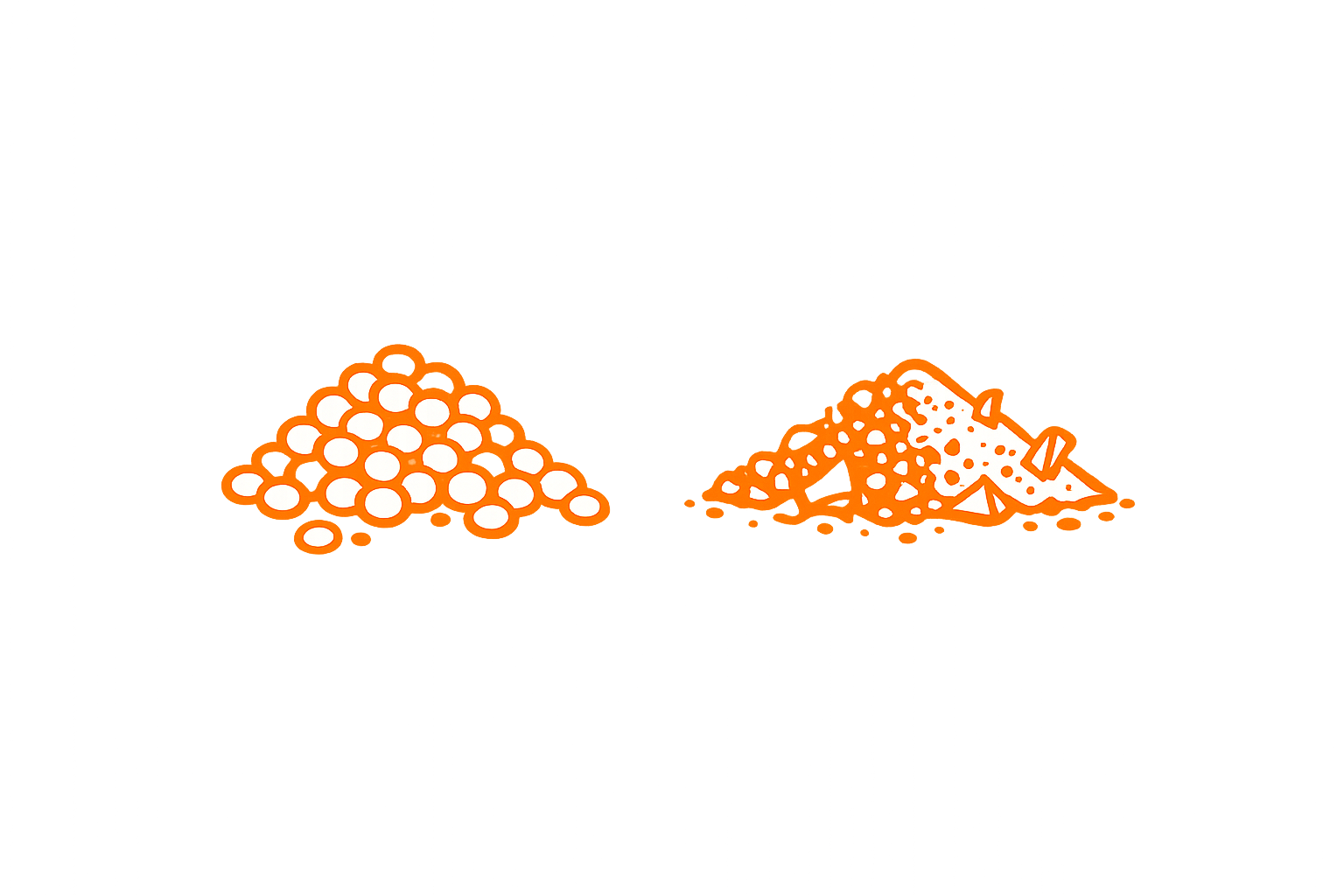 Abraziva a granulát – odsávací hadice